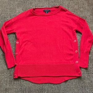 Tahari Women's Vibrant Red Crew Neck Sweater ($3 only when bundled)